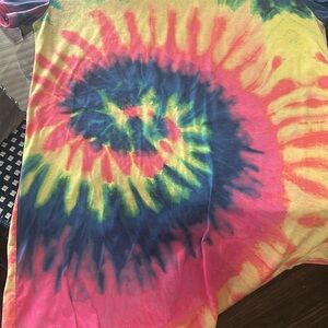 Vibrant Tie-Dye Dress
